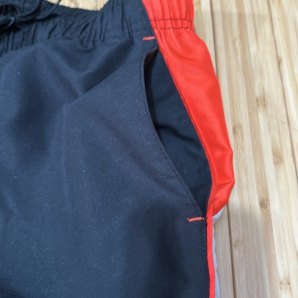 Women’s size S BCG workout shorts with pockets . Black, orange and white. NWOT. - Picture 7 of 7